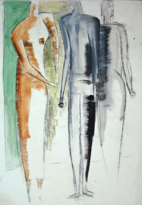 3 Standing Figures