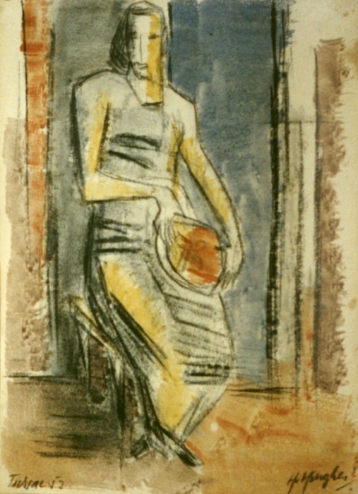 Woman and Bowl