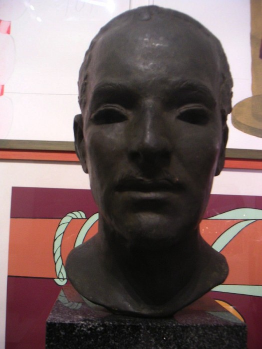 Bust of a man